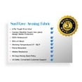 thumbnail image 5 of SunWave- RV Awning Fabric Replacement | RV Electric Awning Fabric Replacement | Premium Vinyl RV Canopy | Awning Replacement (18', Camel Fade), 5 of 6