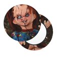 thumbnail image 2 of Cojines para taburete de bar de la novia de Chucky, fundas para taburete de bar redondas súper transpirables, cojín de asiento redondo con elástico, 12, 13, 14 pulgadas, 2 of 5