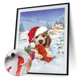 thumbnail image 5 of Cuadros Decorativos Navidad cachorro pintura al óleo por números Kits dibujo DIY decoración del hogar sin marco Ehuebsd Nuevos Originales, 5 of 5