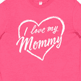 thumbnail image 4 of Inktastic I Love My Mommy in White Chalk Heart Youth T-Shirt, 4 of 5