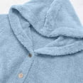 thumbnail image 5 of Floleo Winter Fall Jackets For Women Coats Clearance Sale Items Plus Size Under $20 Button Plush Tops Hooded Loose Cardigan Wool Tops, 5 of 6