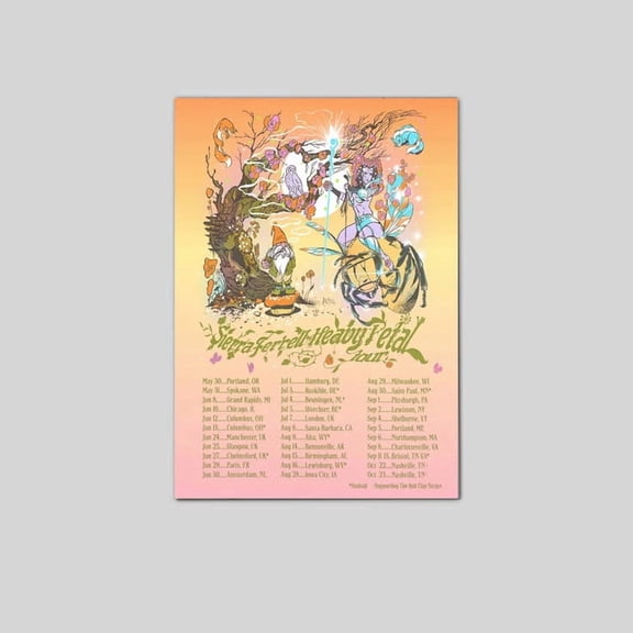 Sierra Ferrell The Heavy Petal Tour Size 24''x36'' Goldengate