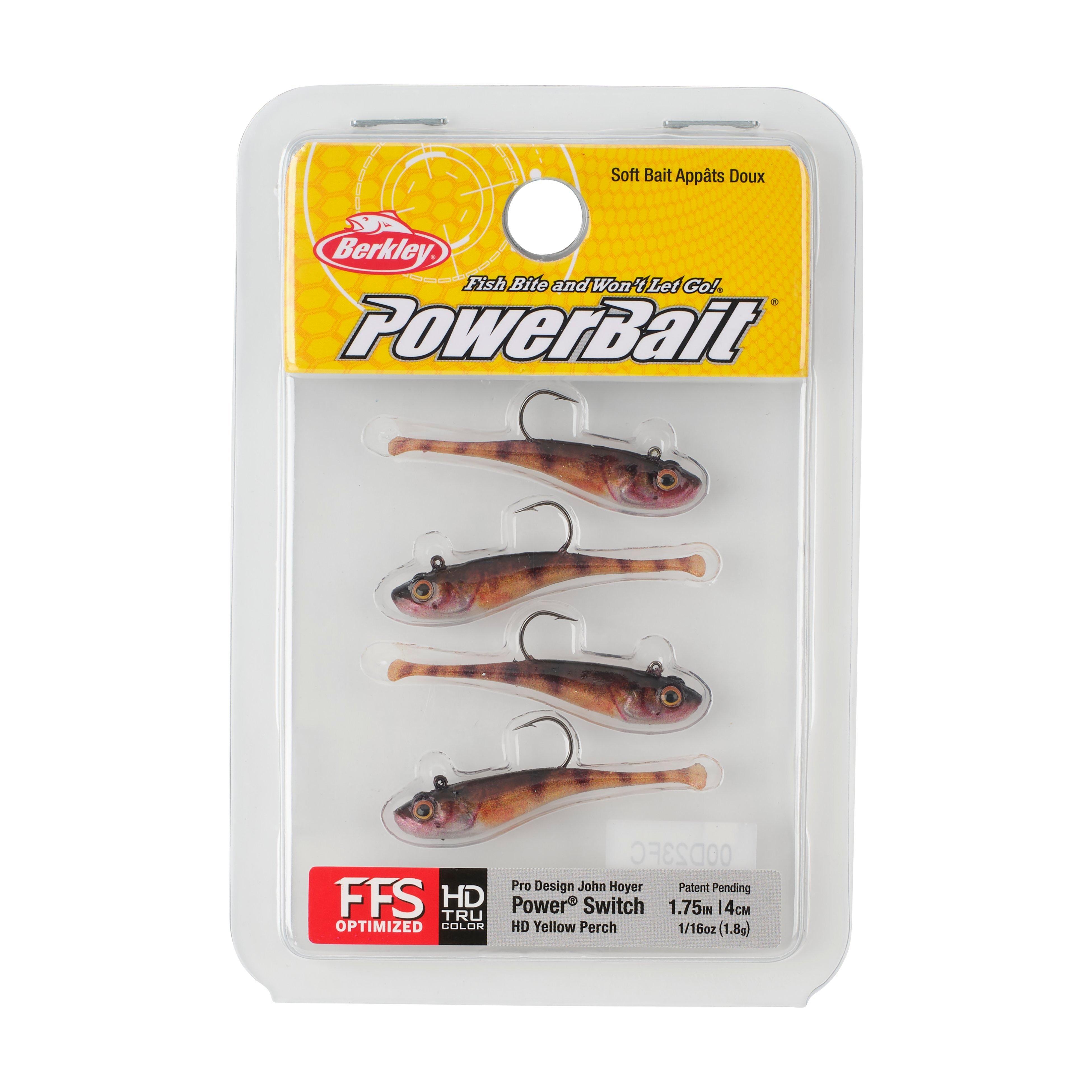 Berkley PowerBait® Power® Switch, 1.75 in, HD Yellow Perch
