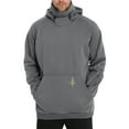 thumbnail image 2 of LRD Fleece Hoodie with Mask for Men Built in Gaiter Tactical Fishing Sweatshirt, 2 of 5