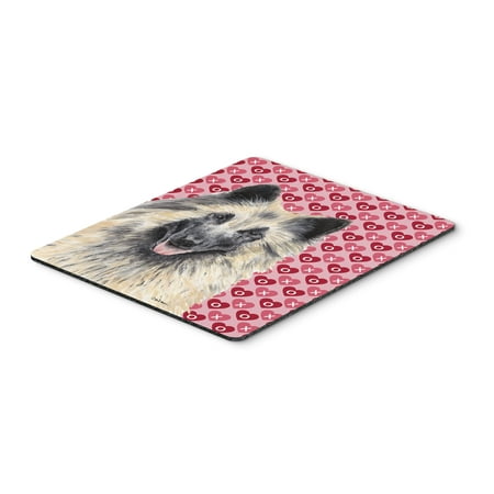 Belgian Tervuren Hearts Love and Valentine's Day Mouse Pad, Hot Pad or Trivet