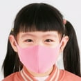 thumbnail image 4 of 1 Pce/3 Pcs Masque de Protection 3D Anti-Buée Éponge Anti-Poussière Lavable PM2.5 pour Enfants Rose_3 Pcs, 4 of 5
