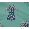 thumbnail image 4 of oneOone Cotton Flex Fabric Leaves|Bird & Floral Block Print Fabric By Yard 40 Inch Wide, 4 of 4