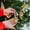 Gold, variant on Christmas Tree Ornaments, TOUMENY 12pcs Plated Plastic Shiny Star Hanging Decorations, Multifunctional Holiday Pendant for Christmas Tree Room Door Home Party, Dark Blue