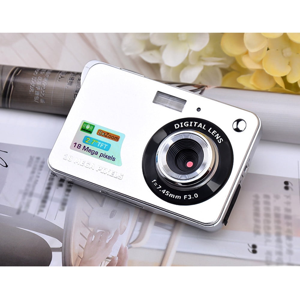 Portable Compact Digital Camera 18MP 2.7 Inch LCD Screen 8x