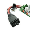 thumbnail image 2 of 12V 24V 30V 10A PWM DC Contrôleur de Vitesse CW CCW Commutateur de Régulateur Réversible, 2 of 6