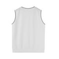 thumbnail image 6 of Men's Knitted Sweater Vest Sleeveless V Neck Lightweight Breathable Comfortable Casual Spring Summer Fashion Top Mens T-Shirts Summer Lightweight Tee Tops, 6 of 6