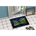 thumbnail image 2 of Carolines Treasures MW1218MAT Asperagus Blew Door Mat Indoor Rug or Outdoor Welcome Mat 18x27 Doormat  18H X 27W, 2 of 2