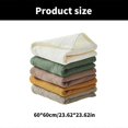 thumbnail image 3 of 5Pcs Cotton Square Towel for Baby, Solid Color Newborns Mouth Wipe Cloth Reusable Nursing Bib Infants Burping Towel Sakura color system, 3 of 4