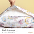 thumbnail image 3 of Dreamlab Kids Juego de Sábanas Infantiles, Microfibra Suave | Diseño Estampado para niña | 3 Piezas. (Tamaño Individual, Arcoíris), 3 of 9