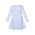 thumbnail image 2 of Robe Fille Manches Longues Mignonne Brodée Hibou Décontractée Coton 3 Ans, 2 of 7