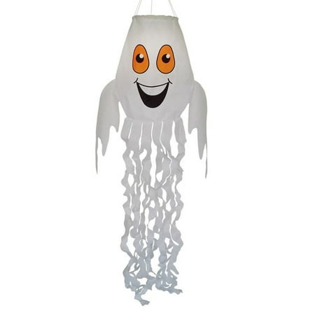 In The Breeze Spook The Ghost 3d Windsock Hanging Halloween