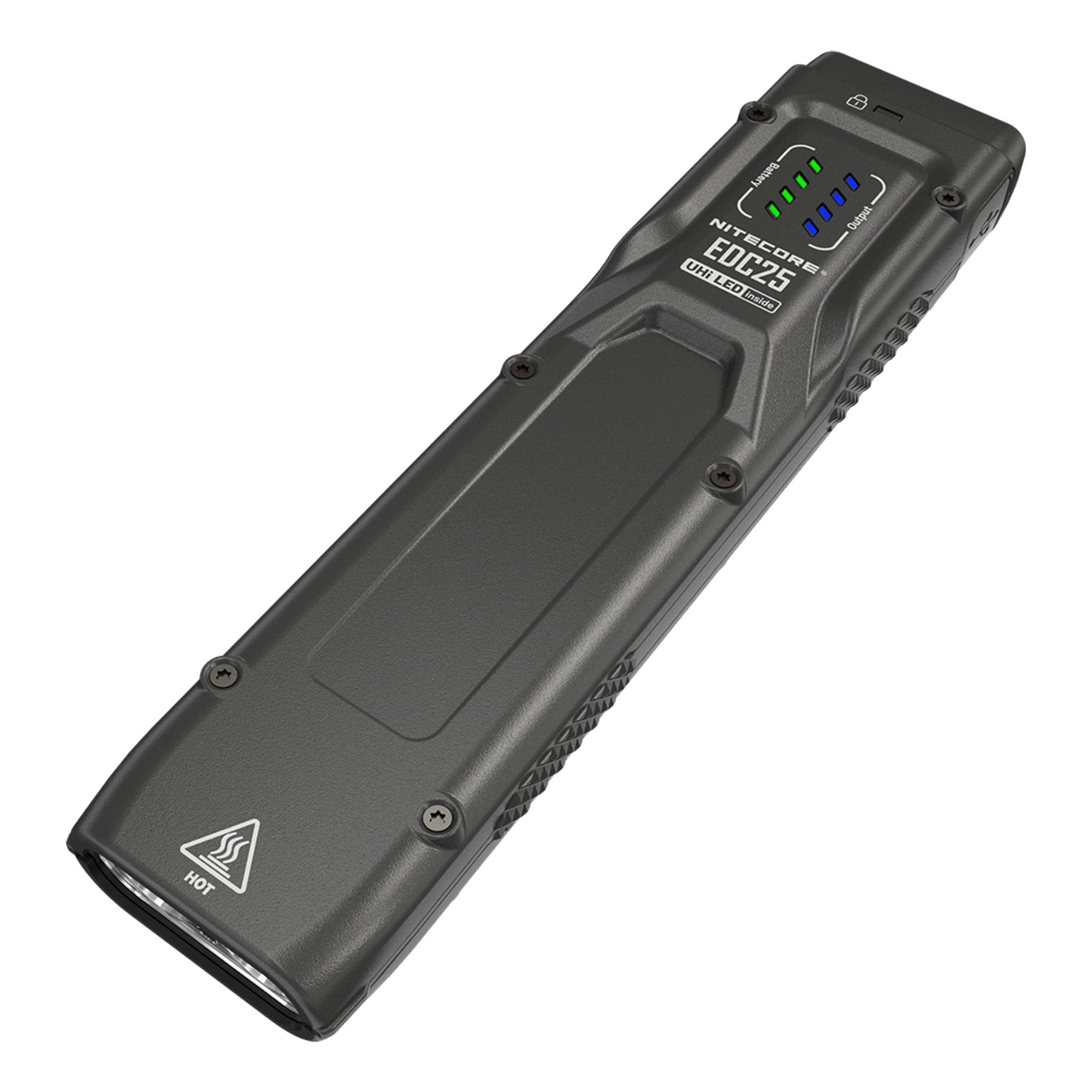 Lampe Torche Nitecore EDC29 LUMINBLADE 6500 Lumens – USB-C – Noire – Neuve