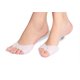 thumbnail image 2 of Almohadillas para pies metatarsianos de medio dedo, plantilla para almohadillas para pies, soporte para pies de gel de silicona suave para ampollas de fascitis plantar de neuroma, 2 of 5