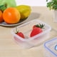 thumbnail image 1 of Organizador Fiambrera transparente sellada para microondas para frutas y verduras frescas Bento Box/S Likrtyny Libre de BPA, 1 of 7
