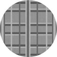 thumbnail image 1 of Ahgly Company Tapis Rond Lavable en Machine Intérieur Transitionnel Gris Nuage Gris, 7 Pieds Rond, 1 of 7