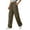 *Army Green, variant on VBVC Women's Drawstring Quick-Dry Cargo Pants , High Waisted Wide Leg Pants For Women,Ladies' Lightweight Y2K Casual Trousers with Pockets,Army Green,S-3XL
