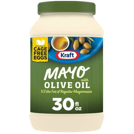 UPC 021000019748 product image for Kraft Mayo with Olive Oil Reduced Fat Mayonnaise  30 fl oz Jar | upcitemdb.com