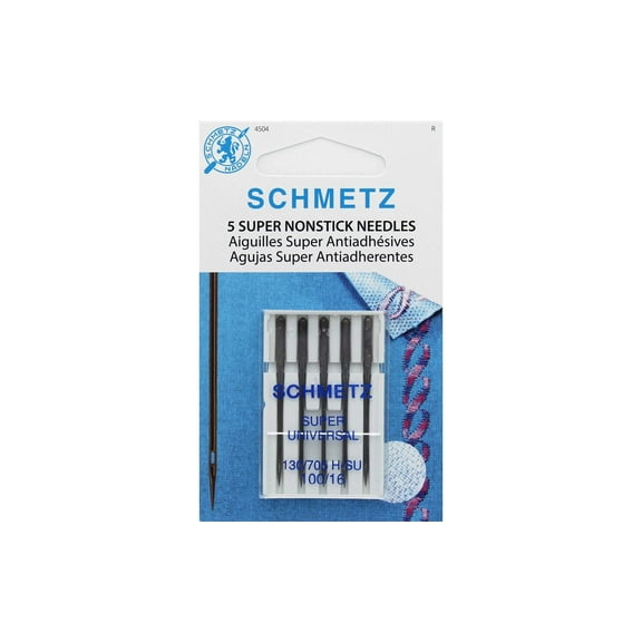 Schmetz Needle Super Nonstick Size 100/16 (Pack Of 5)