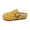 Yellow, variant on Mepaouo Toddler Kids Suede Clogs Boys Girls Cork Sandals Comfortable Outdoor Slippers Slip on Mules