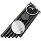 thumbnail image 2 of Nature's Melody aureole tunes carillones de madera 28" (Negro) 71 cm, 2 of 6