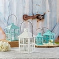 thumbnail image 3 of Kate Aspen 14137WT Vintage White Distressed Extra Large Lantern, One Size, 3 of 8