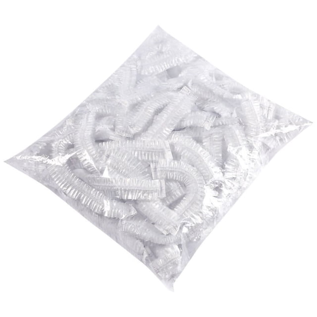 Envolturas 100 Uds. Cubierta Desechable Para Almacenamiento De Alimentos, Envolturas Elásticas Para Alimentos, Envoltura Transparente Inofensiva, Cubierta Para Alimentos Para El Hogar