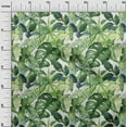 thumbnail image 3 of oneOone Cotton Silk Green Fabric Tropical Craft Projects Decor Fabric Printed By The Yard 42 Inch Wide-J4, 3 of 5