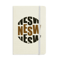 thumbnail image 1 of Boussole Direction Locale Art Déco Carnet de Mode Couverture Rigide en Tissu Journal Classique, 1 of 3