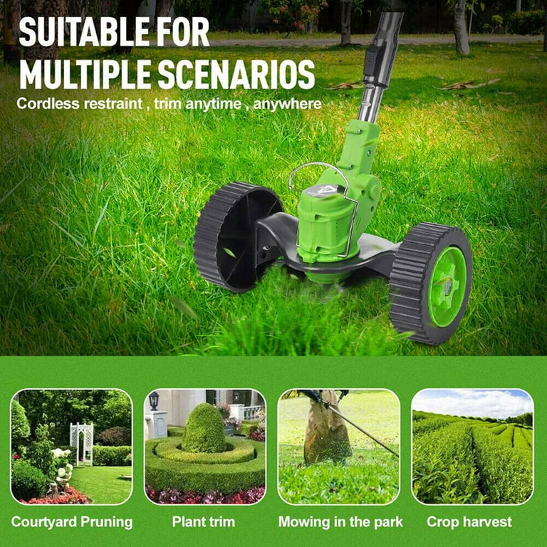 SHCKE Cordless Weed Eater 12V Electric Weed Wacker 3-in-1 Grass