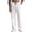 White, variant on WEAIXIMIUNG Outdoor Pants Men Men's Yoga Pants Elastic Waist Trousers Casual Summer Beach Cargo Pants