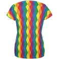thumbnail image 2 of LGBT Jester Gay Pride Parade Costume All Over Womens T Shirt Multi LG, 2 of 2