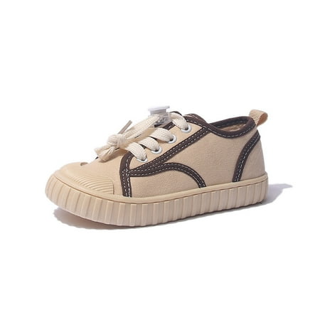 

Toddler Girls Little Girls Canvas Classic Lace-Up Walking Shoes W394 Sizes 6.5C-13C