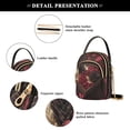 thumbnail image 5 of Quilted Women's Crossbody Bag Purses and Handbags with Detachable Leather Strap Elegant Heart-shaped Gift Box, 5 of 7