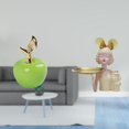 thumbnail image 2 of Adorno De Cerámica Con Estatua De Niña, Escultura Creativa De Fruta Con Bandeja Para Guardar Llaves, Figura De Arte Moderno Para El Hogar, Cafetería, Estudio, Dormitorio, Entrada,, 2 of 8