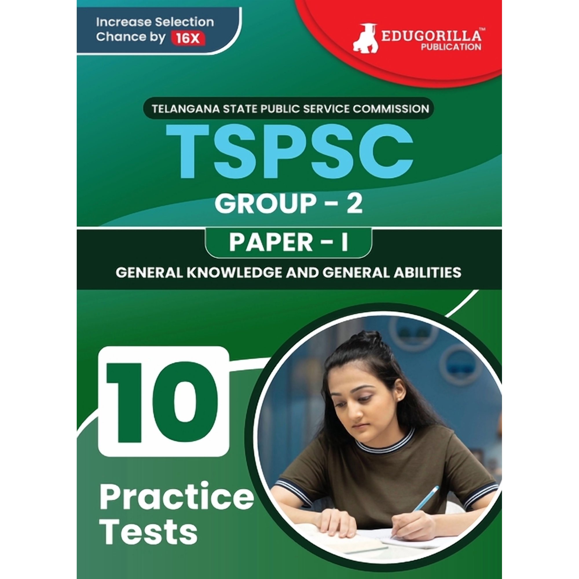 TSPSC Group 2: Paper 1 Exam Prep Book 2023 Telangana State Public Service Commission 10 Full Practice Tests with Free Ac, (Paperback)