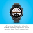 thumbnail image 5 of Garmin fēnix® E – 47 mm, AMOLED, Premium Multisport GPS Smartwatch, Long-Lasting Battery Life, Slate Gray Steel with Black Band, 5 of 5