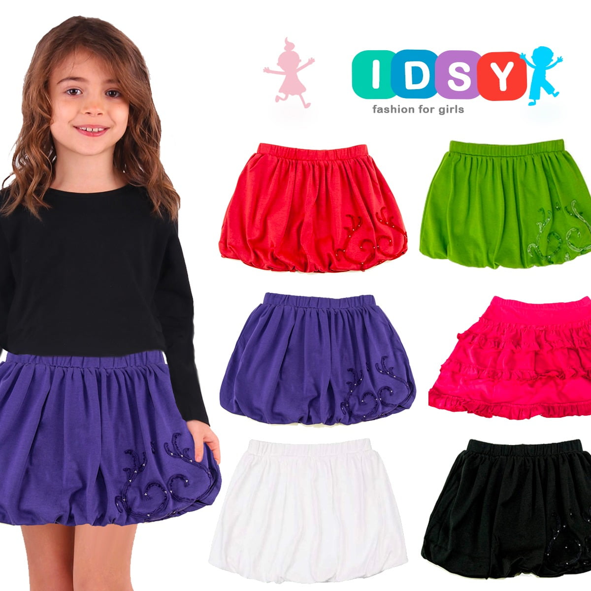 【Bellialeu】Baby skirt Kidsy Toddler Baby Girls Embroidery Bubble Skirt – Peruvian