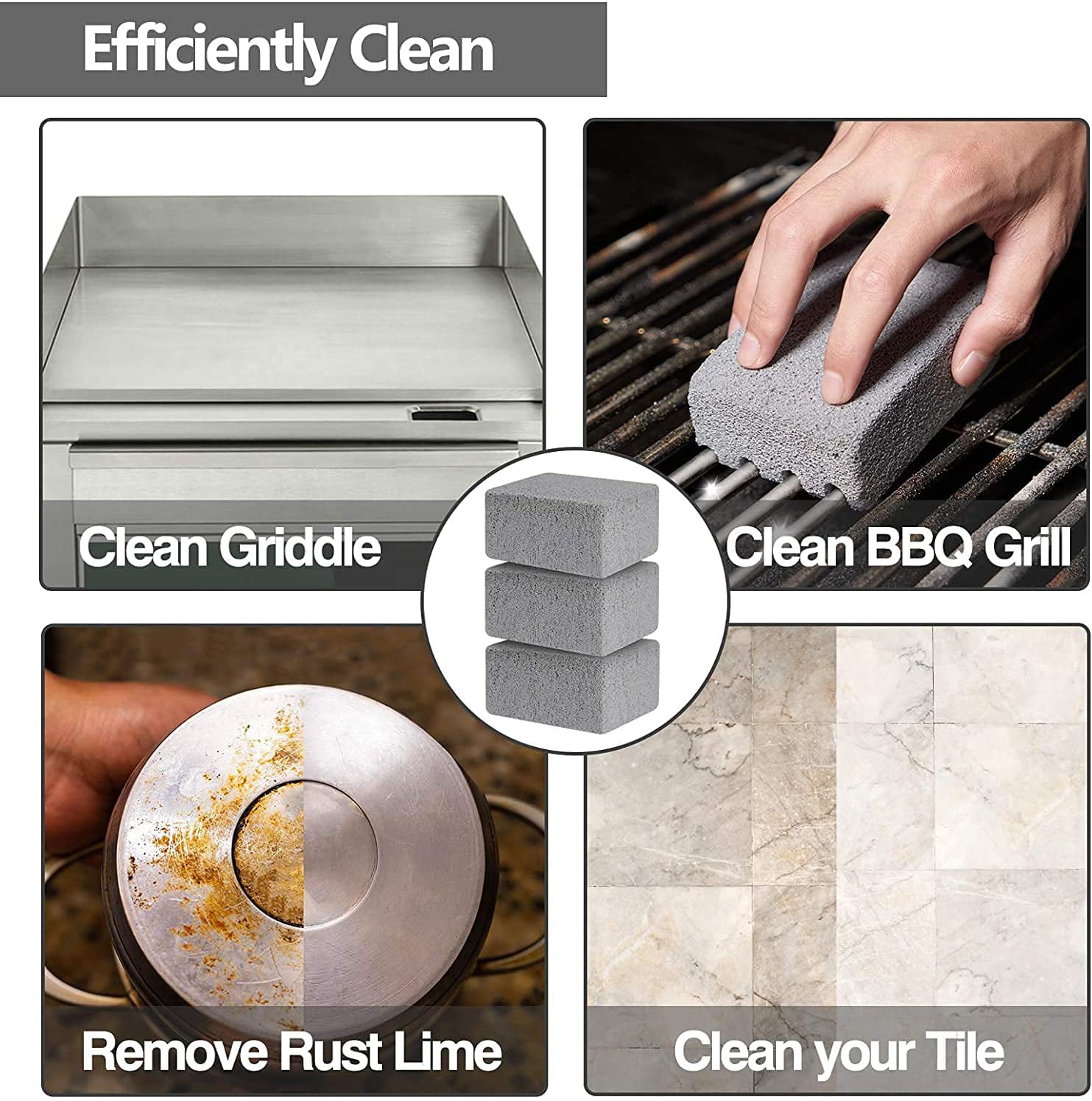 Blackstone Complete Griddle Care Kit with 6.5-oz Flat Top Grill Conditioner  in the Grill Cleaners & Cloths department at