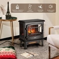 thumbnail image 4 of Chimenea eléctrica TURBRO Suburbs de 20" con calefactor infrarrojo de 1400 W, 4 of 9