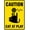 Warning Sign 1, variant on Caution Cattle Crossing Sign, 8"x12" Cows Farm Farming Notice Metal Plaque, Slow Down Road Alert Sign