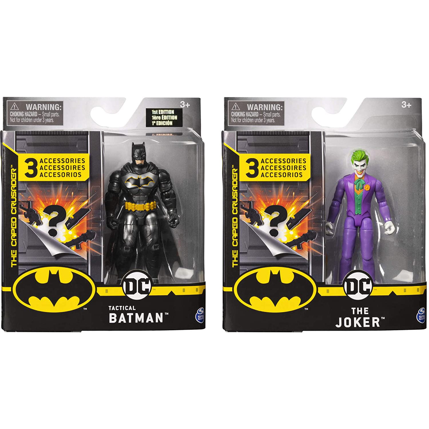 6055946 for sale online Spin Master DC Comics Batman 4" Action Figures Collection 
