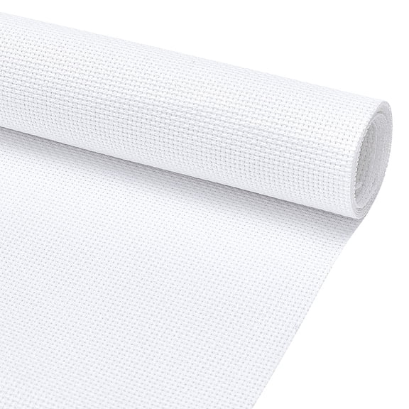 16CT Cotton Stitch Fabric 40x20 Inch Aida Cloth 16 Count Embroidery Cloth for Craft Embroidery Handmade Needlework DIY Handicrafts