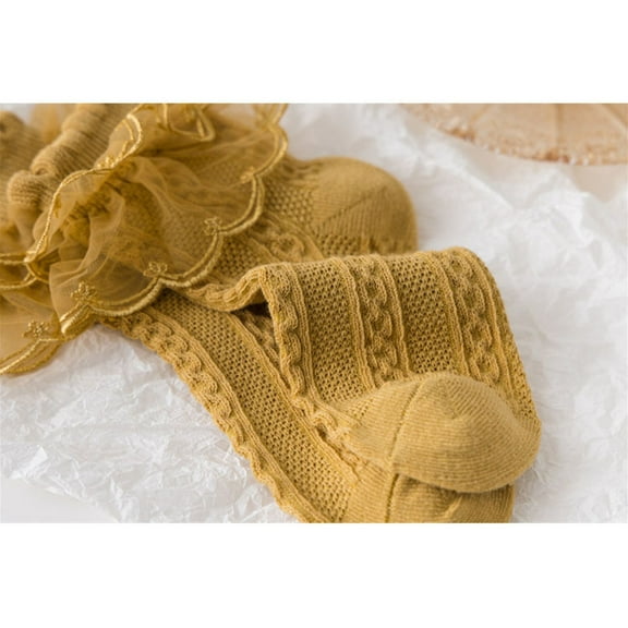 Trendy Kids Lace Socks for Girls for Spring and Autumn Lightweight Dance Stockings for Children Stylish and Comfortable Ideal for Everyday Wear