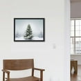 thumbnail image 4 of Nawypu Winter Wall Art For Living Room/Bedroom, Canvas Bathroom Decor Wall Art Kitchen Office Framed Wood Oil Painting Picture, Christmas Forest Snowy Pine Tree Snowflake, 4 of 4
