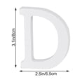 thumbnail image 2 of GOOHOCHY Letter Decorations Letter D White Wall Decoration Letters 1Set, 2 of 6